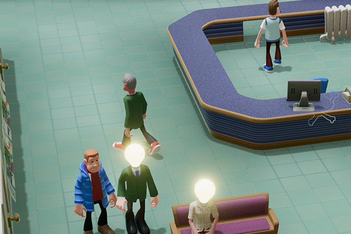Two Point Hospital : L'entretien des machines